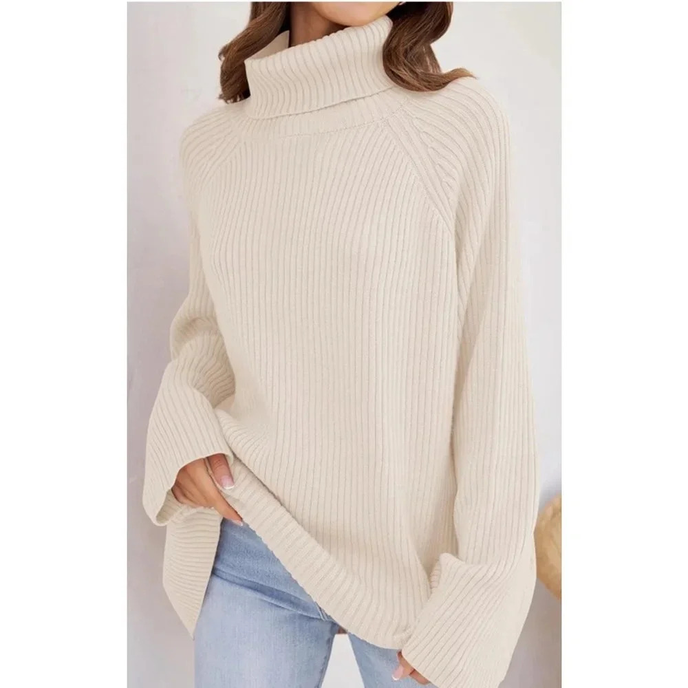 Women's Zesica White Sweater S - Picture 2 of 9